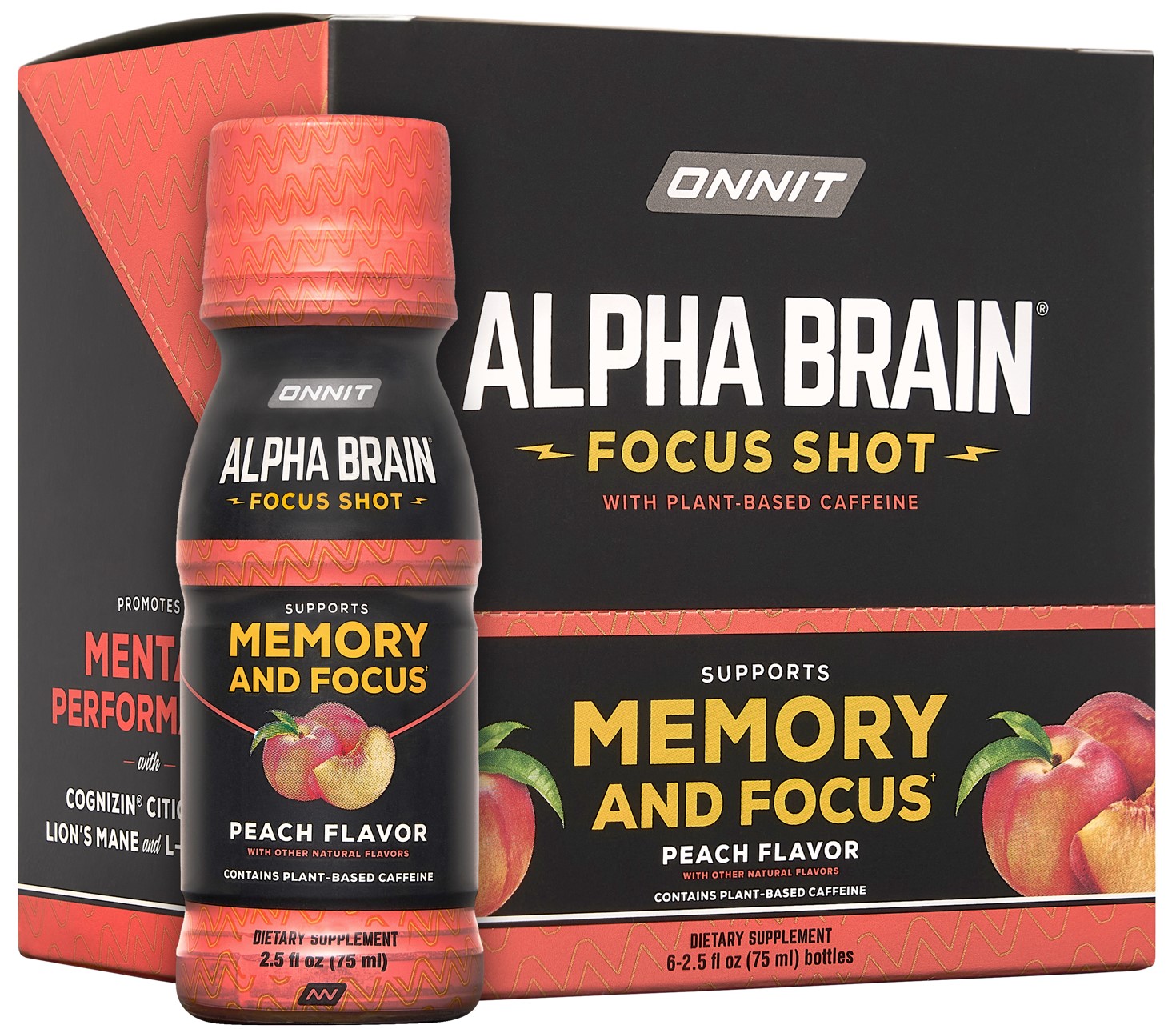 Onnit Blackberry Lemonade Memory & Focus Alpha Brain Instant Nootropic Brain Drink Mix - 0.16 oz